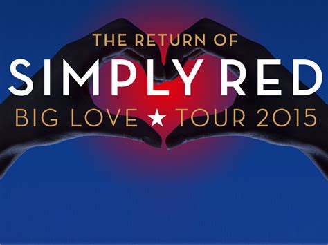 simply red 2024 tour dates