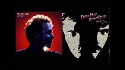 simply red hall and oates mix