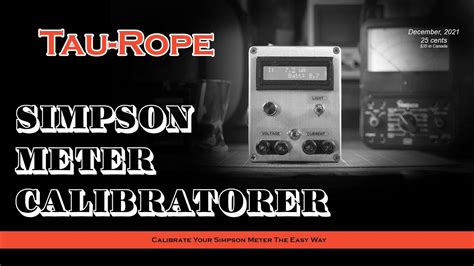 Simpson 260 Calibration