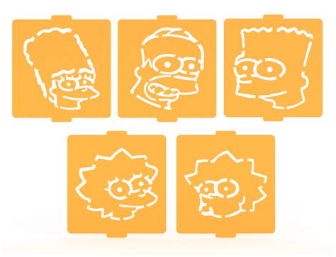 Simpsons Pumpkin Stencil Printable