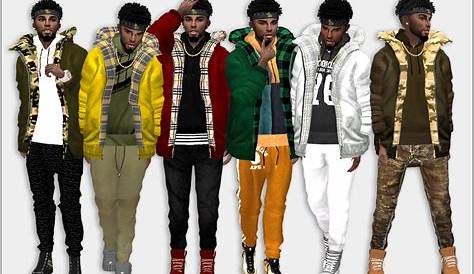 Proud Black Simmer Sims 4 men clothing, Male sims 4 cc