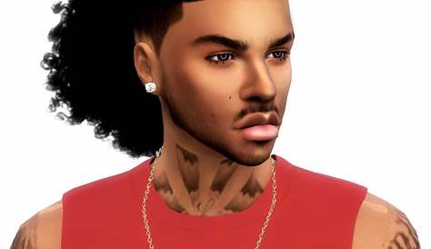 Sims 4 Cc Male Curly Hair Ebonix Sincerelyasimmer Mohawk Mohawk