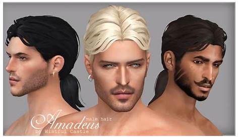 Sims 4 Cc Male Long Hair Pack My Stuff Styles Men