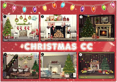 My Sims 4 Blog Christmas Decor by SweetCaffeine