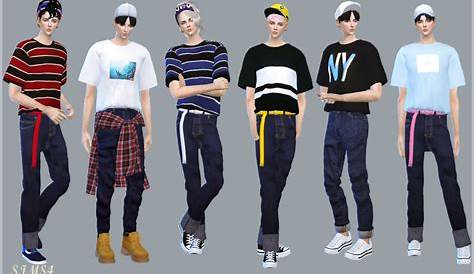 Sims 4 Cute Male Clothes Margeh75's S Cool Boy Toddler Tees