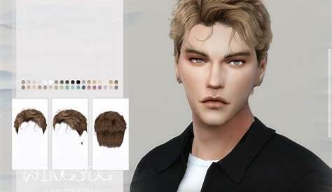 Short Hair With Heavy Bangs (Males) at Kijiko » Sims 4 Updates