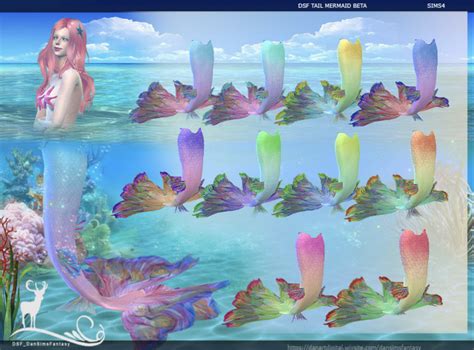 The Sims 4 Mermaid. DSF Memaid Tail Opalo in 2020 Sims 4, Sims, Sims 4 anime