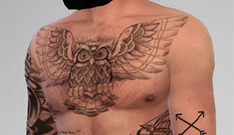 Tattoos for males at Besh » Sims 4 Updates