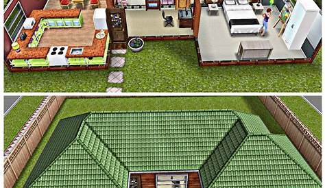 The Sims Freeplay 6 NEW Premade House Templates Tours YouTube