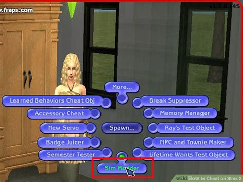 Sims 2 Boolprop Cheat Spawn Menu