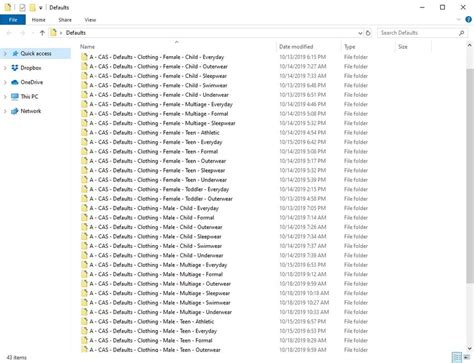 Sims 2 Default Database