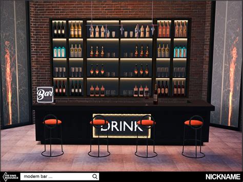 Sims 4 Bar Ideas