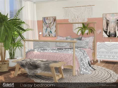 Sims 4 Fashion Bedroom (Download + CC Creators List) Dinha