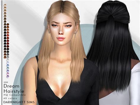 sims 4 cc tsr hair