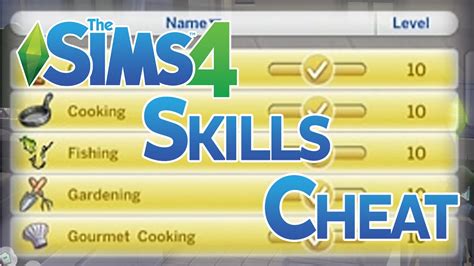 Sims 4 Cheat Max Out Career