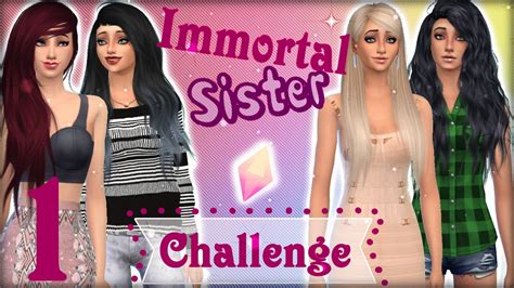 sims 4 immortal sister challenge