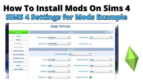 Sims 4 Mod Settings