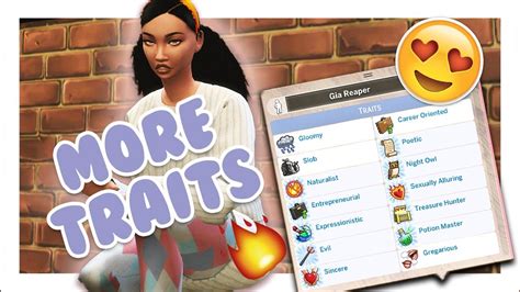 sims 4 more traits in cas download