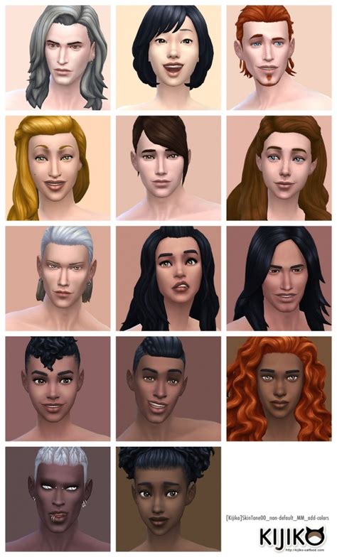 sims 4 skintones 2023