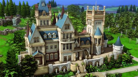 sims 4 small castle