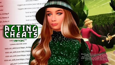 Sims Cheat Acting