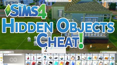 Sims Debug Objects Cheat