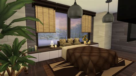The Sims 4 Master Bedroom (Speed Building) YouTube