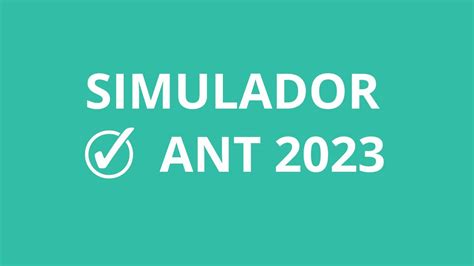 simulador de ant 2023