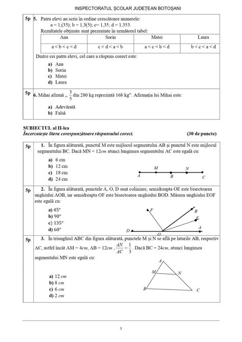 simulare nationala 2023 matematica