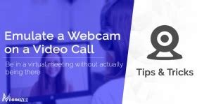 Simulate Webcam