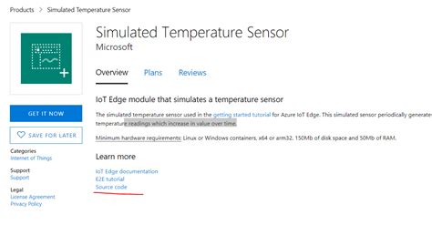 Simulated Temperature Sensor Iot Edge Github