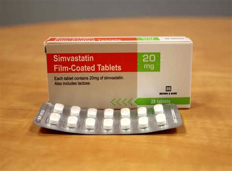 simvastatin 20 mg pill image