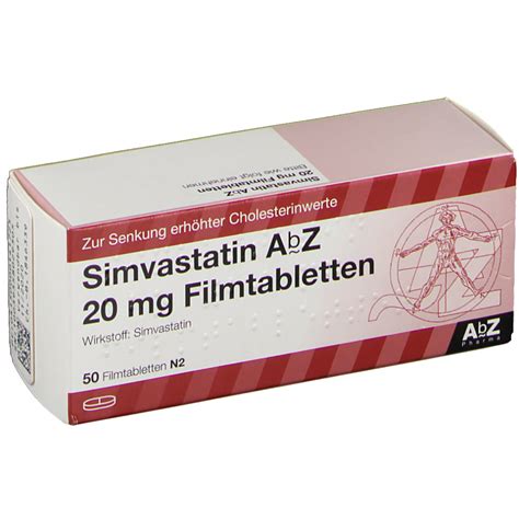 simvastatin 20 mg wirkstoff