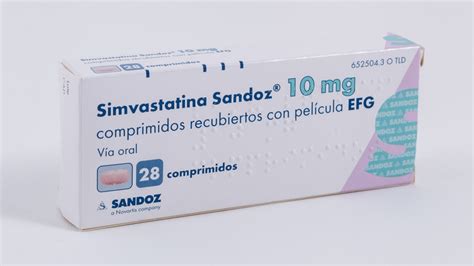 simvastatin sandoz 10 mg