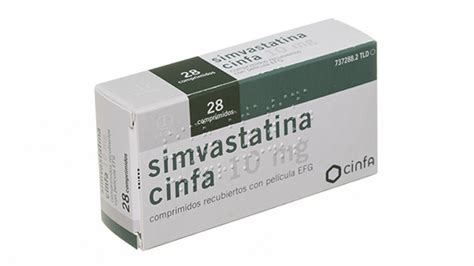 simvastatina 10 mg cinfa