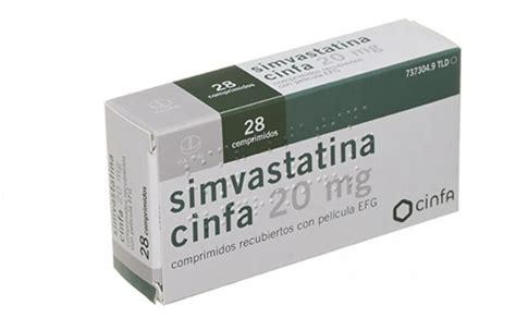 simvastatina 20 mg efectos secundarios