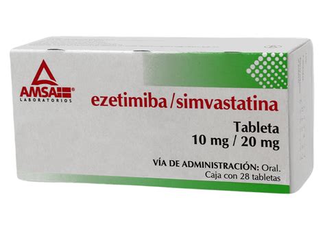 simvastatina ezetimiba dosis