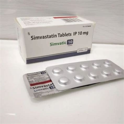 simvastatine 10 mg omhulde tablet