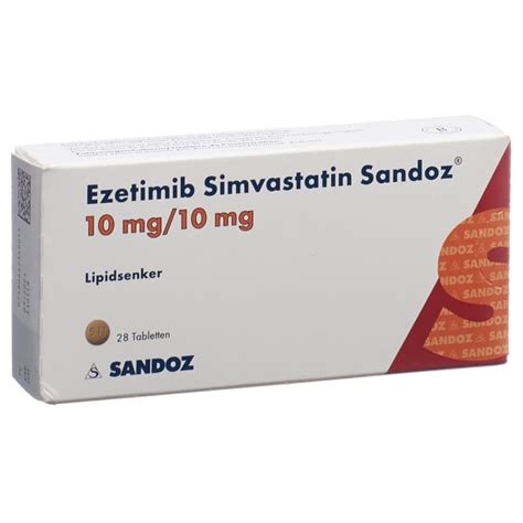 simvastatine 10 mg sandoz