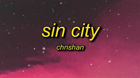 sin city wasn't made for you meaning