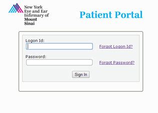 sinai hospital patient portal login
