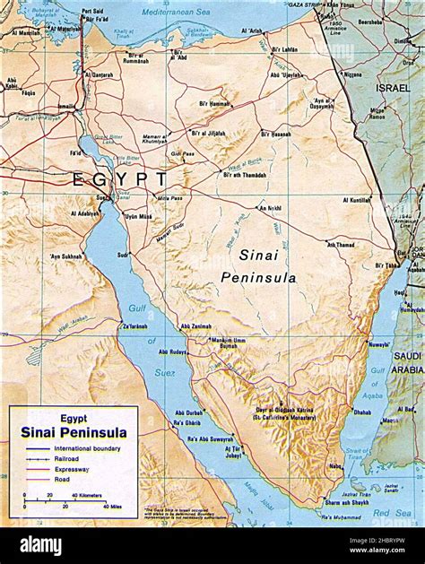 sinai peninsula definition