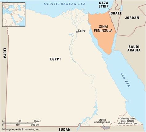 sinai peninsula fun facts