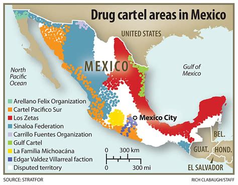 sinaloa cartel area of operations