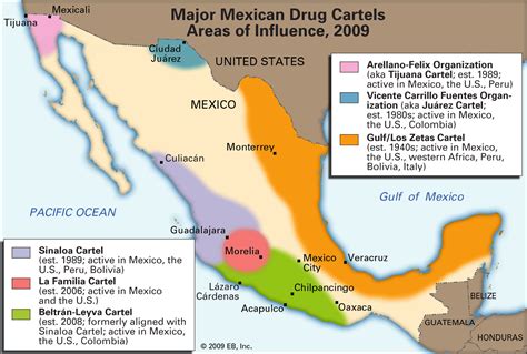 sinaloa cartel mexico territories