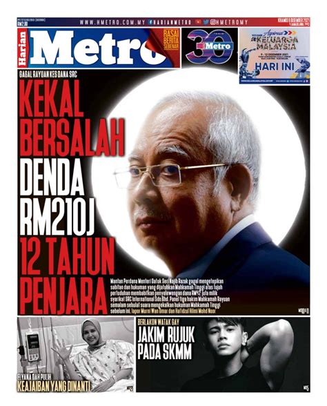 sinar harian metro hari ini