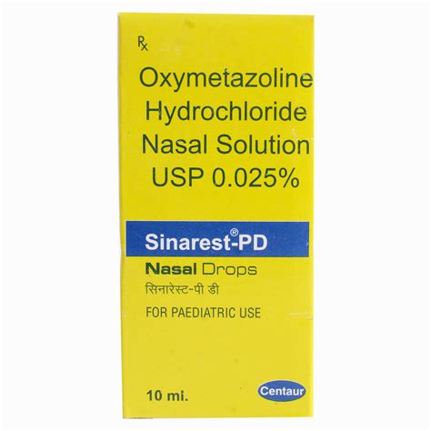 sinarest pd nasal drop dosage