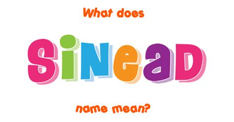 sinead name meaning