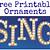 sing movie ornaments