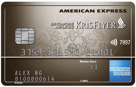 singapore air credit card